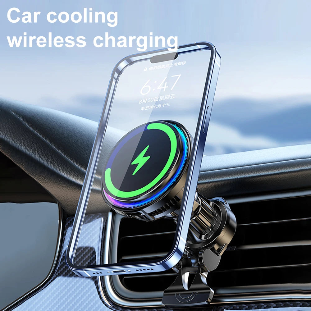 15W Magnetic Fast Car Charger