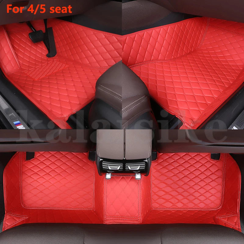 4pcs Universal Vehicle Carpet Mats