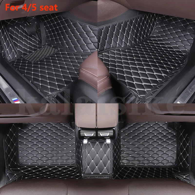 4pcs Universal Vehicle Carpet Mats