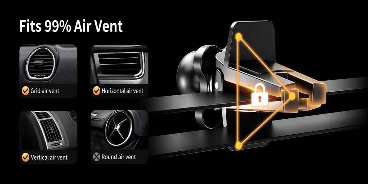 Qi2 Magnetic Wireless Car Charger