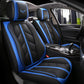 Blue Black Patchwork Seat Cover