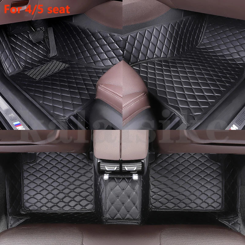 4pcs Universal Vehicle Carpet Mats
