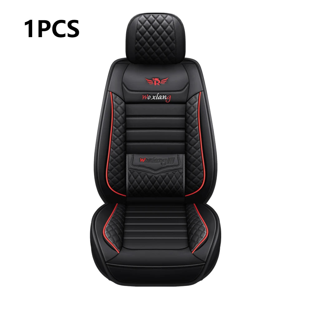 Elegant Faux Leather Seat Cover