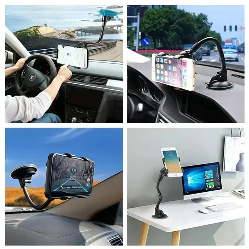 Windshield Dashboard Flexible Phone Mount