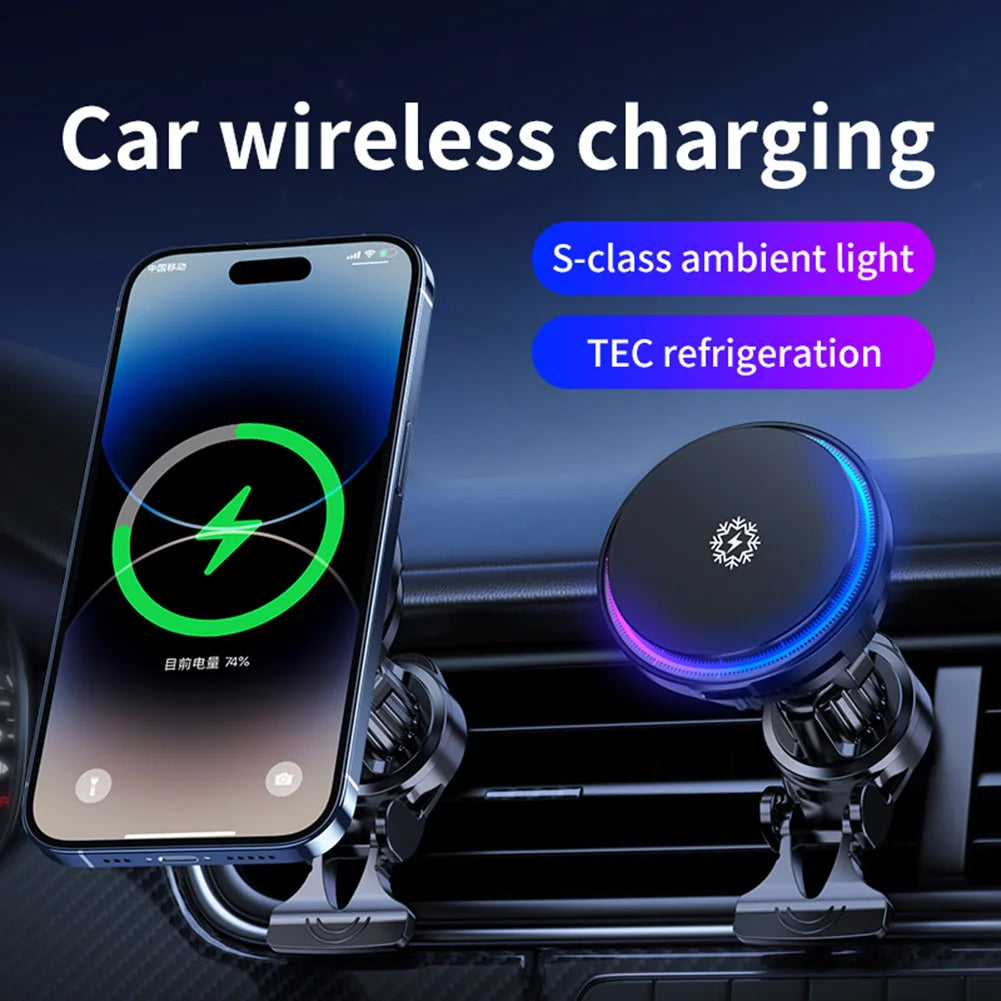 15W Magnetic Fast Car Charger