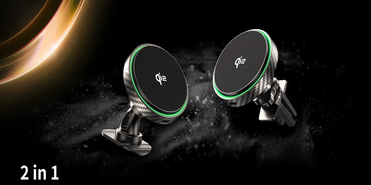 Qi2 Magnetic Wireless Car Charger