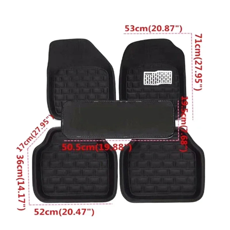 Easy Clean Waterproof Floor Mats