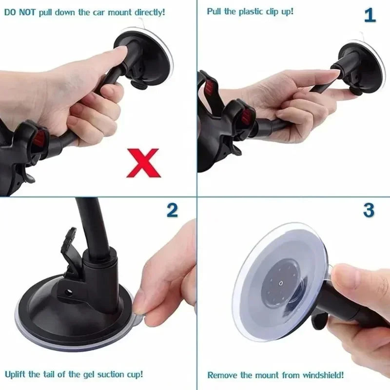 Windshield Dashboard Flexible Phone Mount