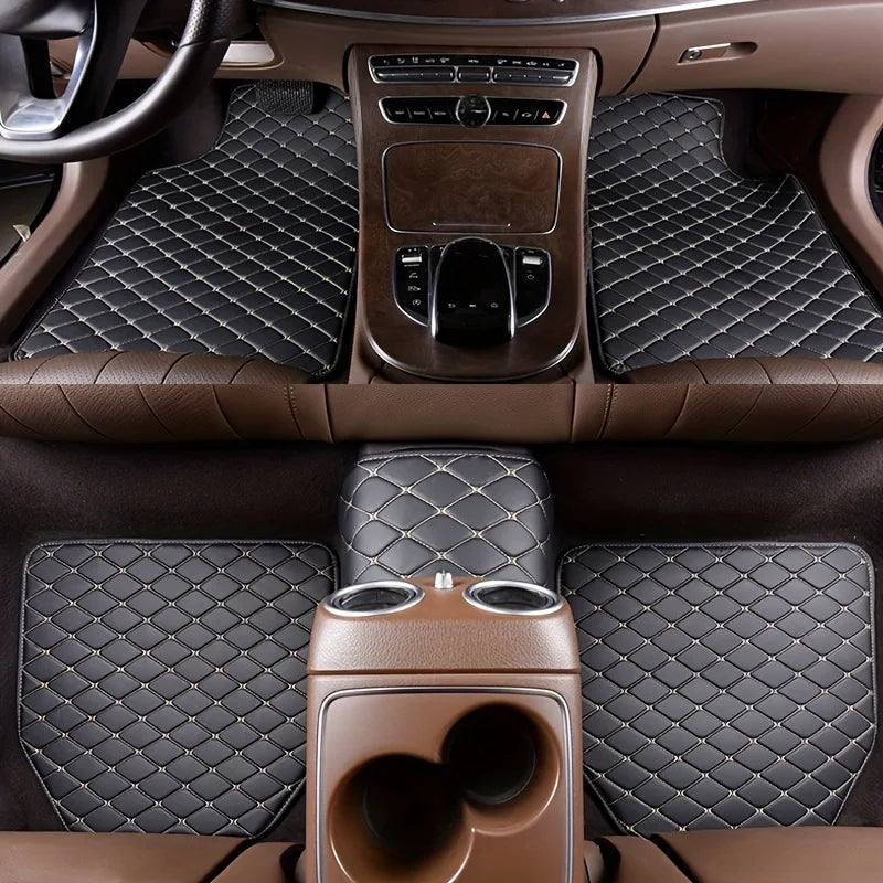 Waterproof Leather Auto Floor Mats