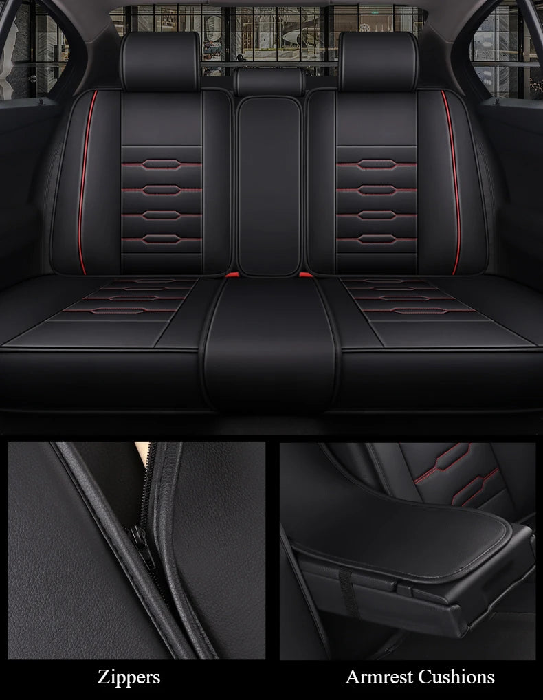 Luxury PU Leather Seat Covers