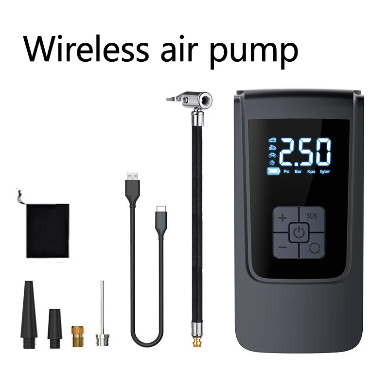 Cordless Smart Tire Inflator — 150PSI Digital Display
