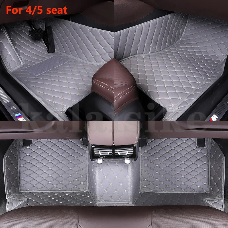 4pcs Universal Vehicle Carpet Mats