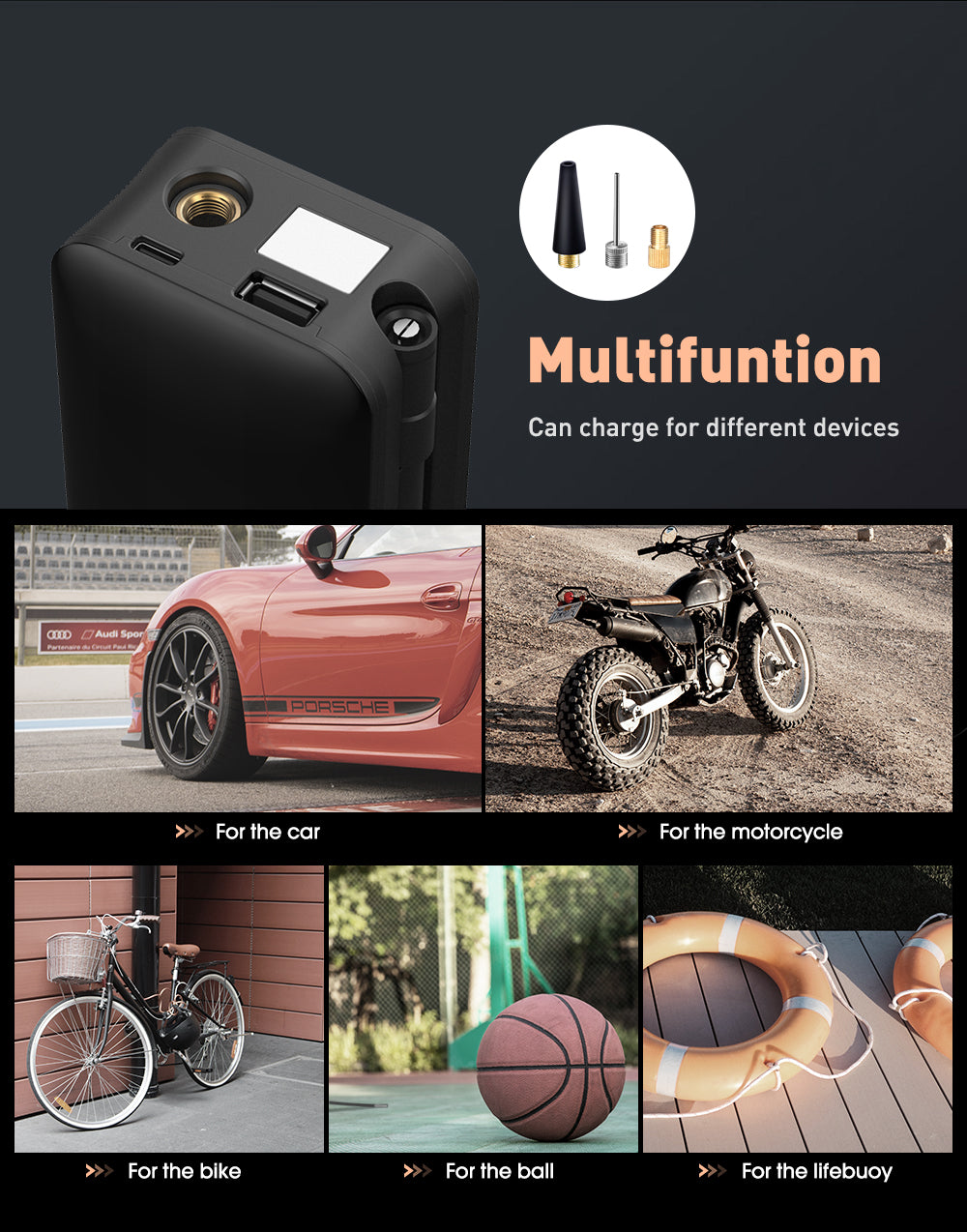 Mini 12V Portable Air Compressor