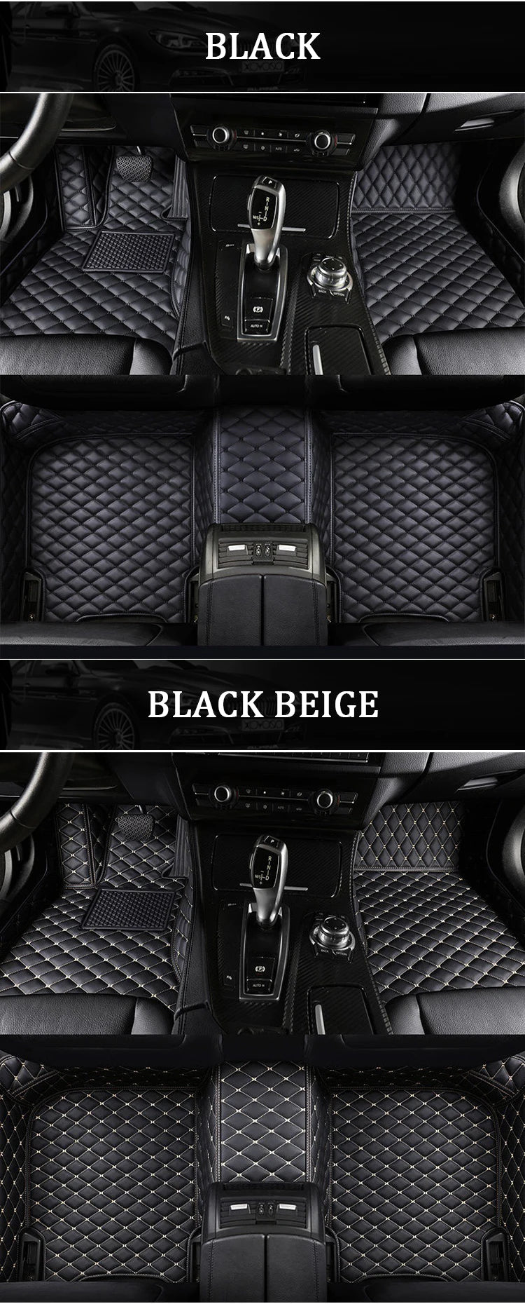 Universal Leather Floor Mats SEAT