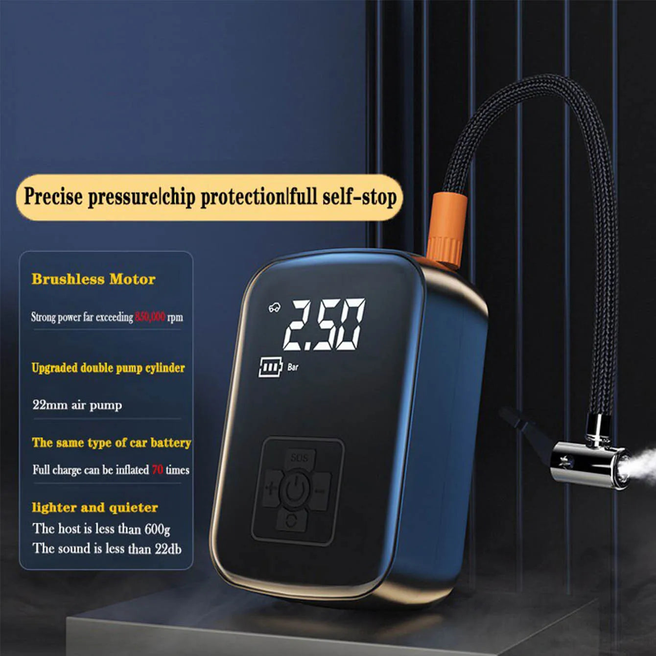 Dual Power 150PSI Tire Inflator