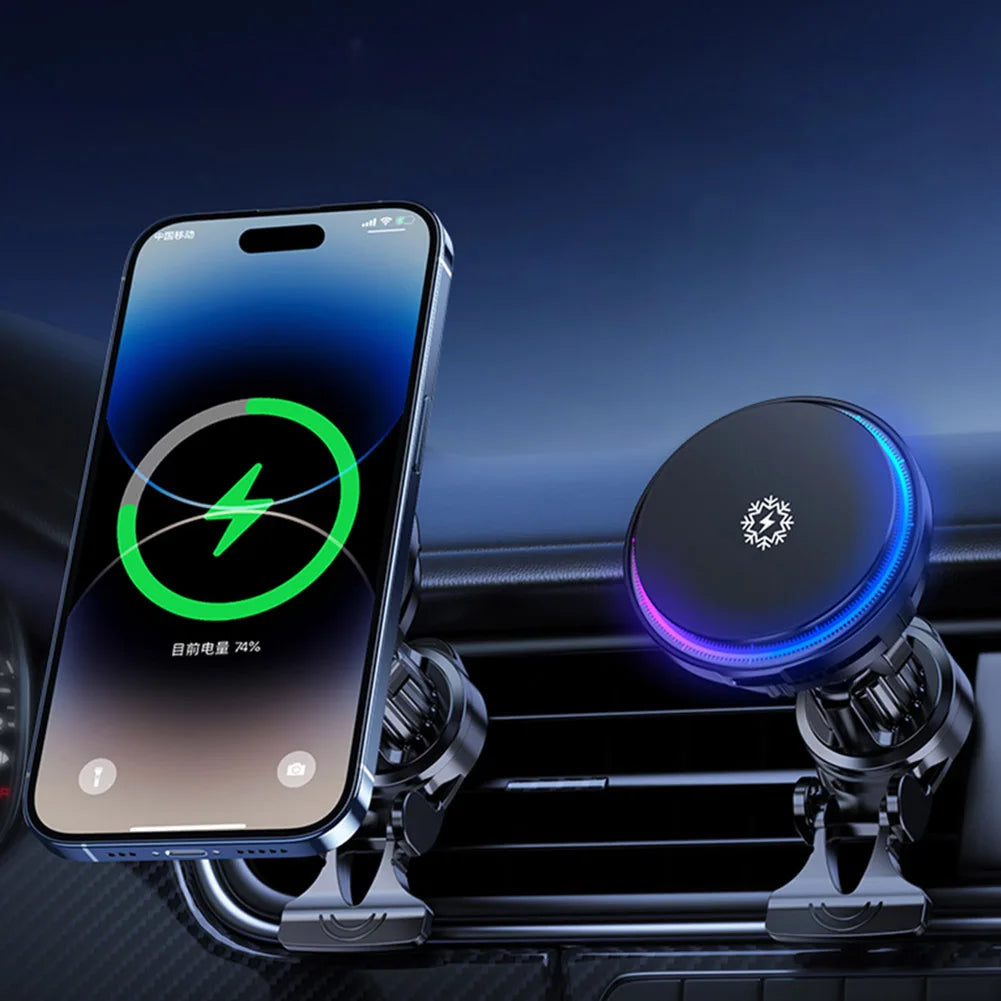 15W Magnetic Fast Car Charger