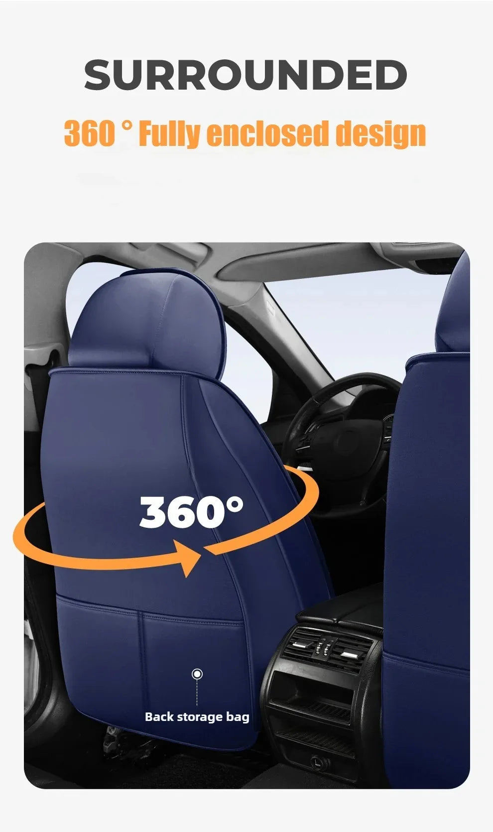 Full Wrap Leather Car Seat Covers