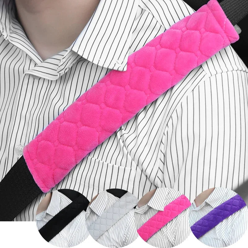 Universal Plush Car Belt Cover