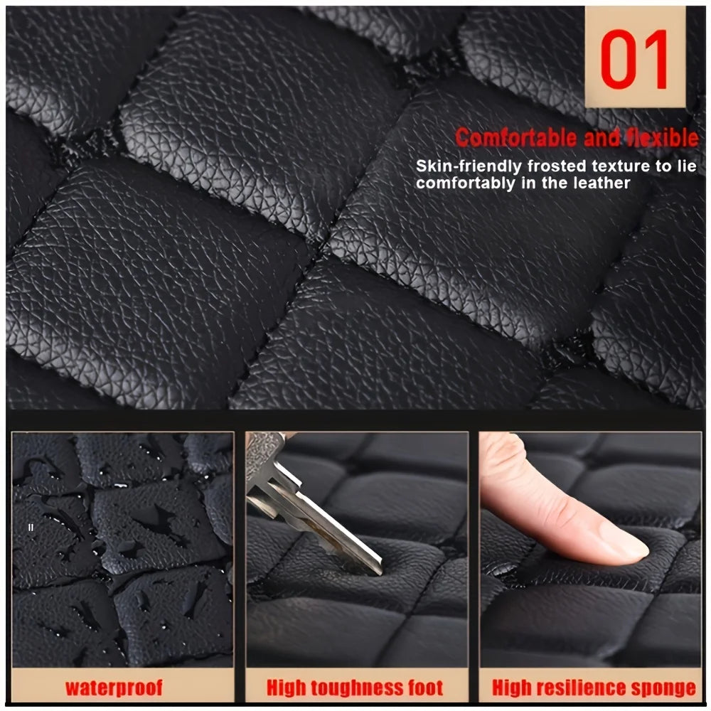 Waterproof Leather Auto Floor Mats