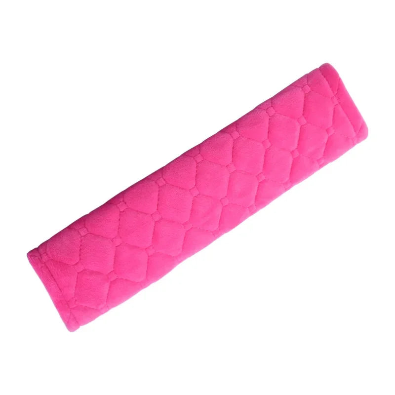 Leather Embossed Seat Belt Guard