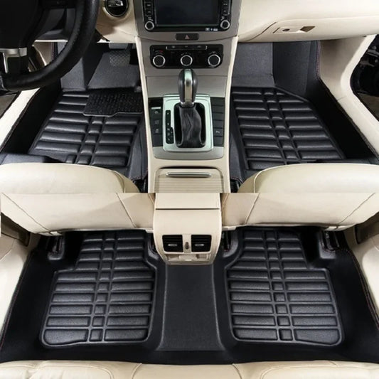 5pcs Waterproof Leather Car Mats