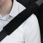 Leather Embossed Seat Belt Guard