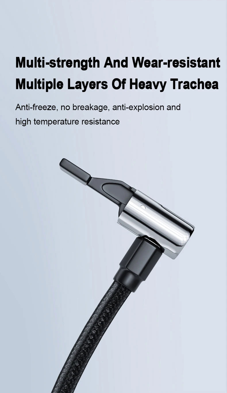 Rechargeable Digital Tire Inflator Pump