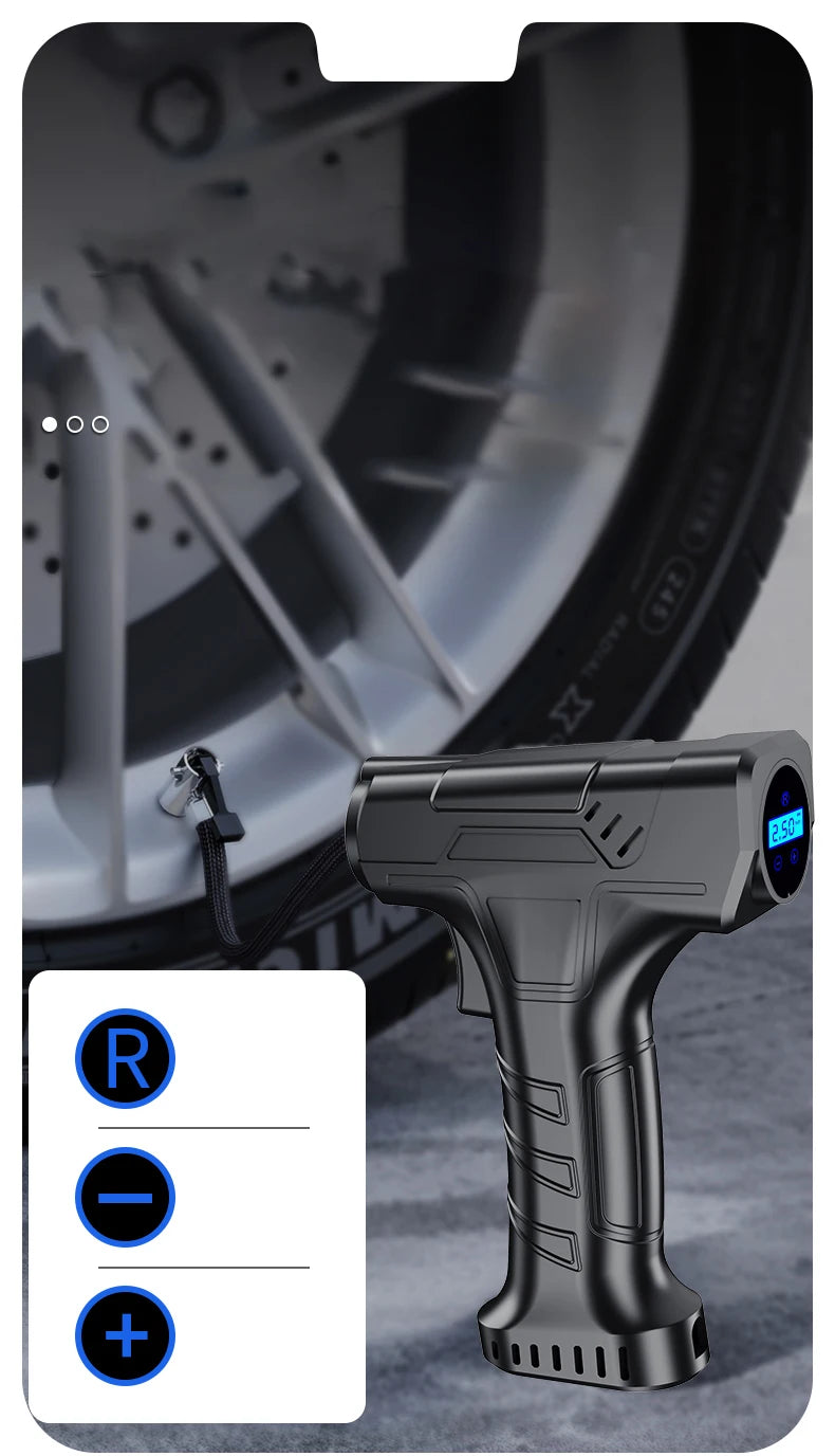 Wireless Electric Car Air Pump