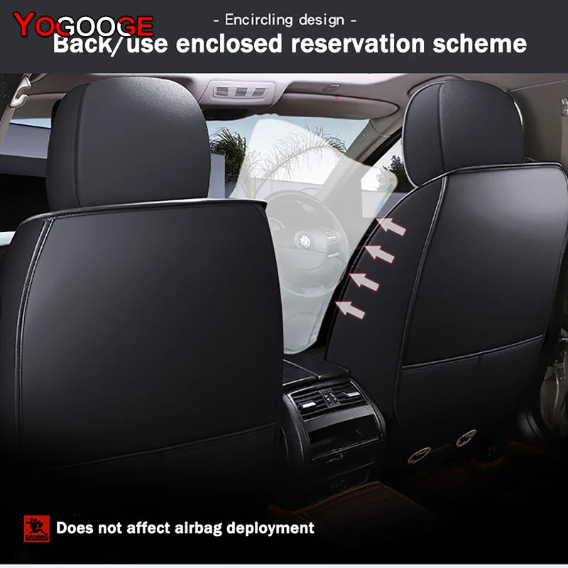 Cadillac Leather Car Seat Cover