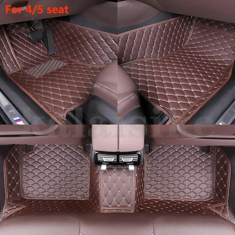 4pcs Universal Vehicle Carpet Mats