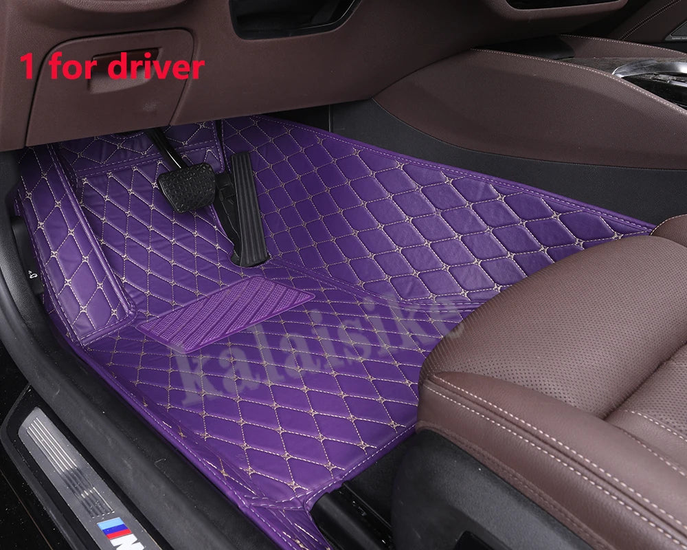 4pcs Universal Vehicle Carpet Mats