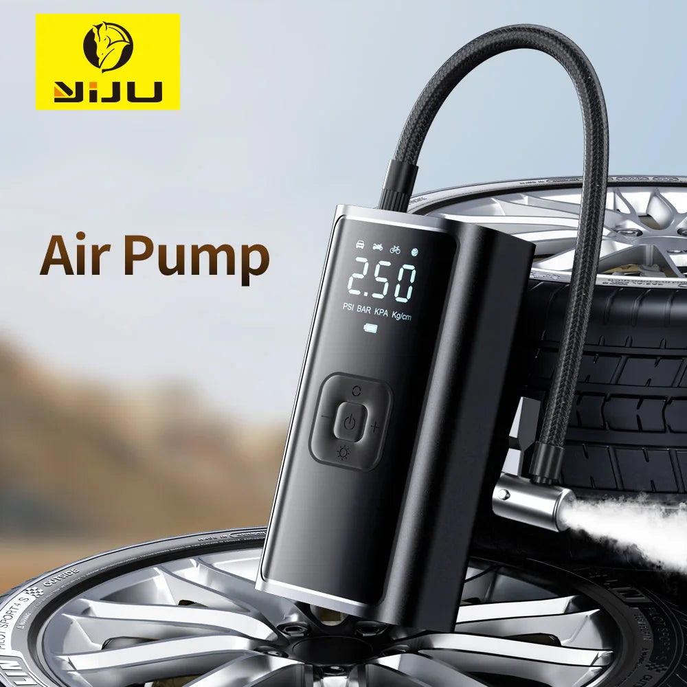 Cordless Air Pump with LCD