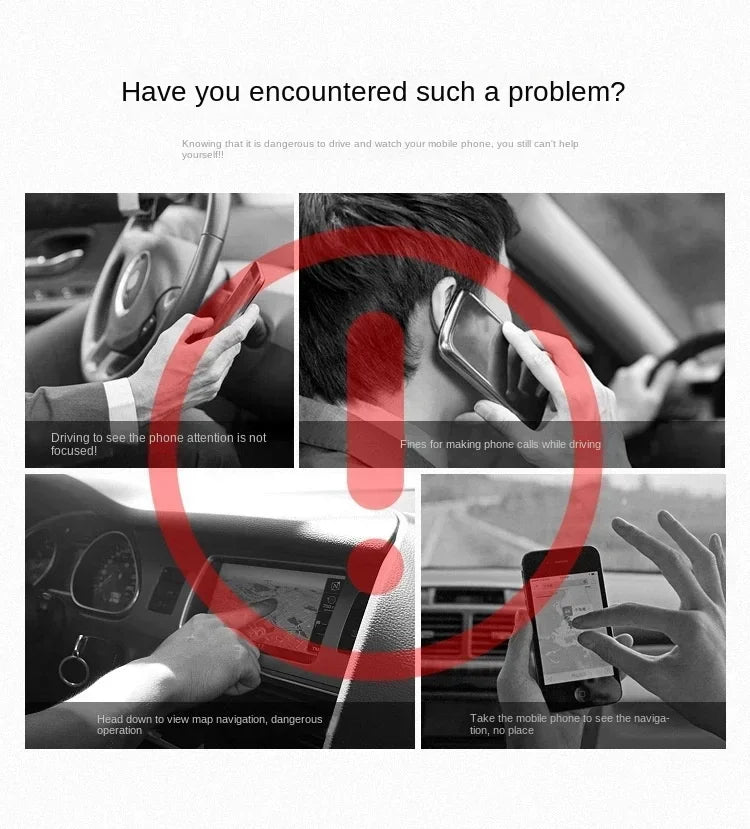 Rearview Mirror Car Phone Holder