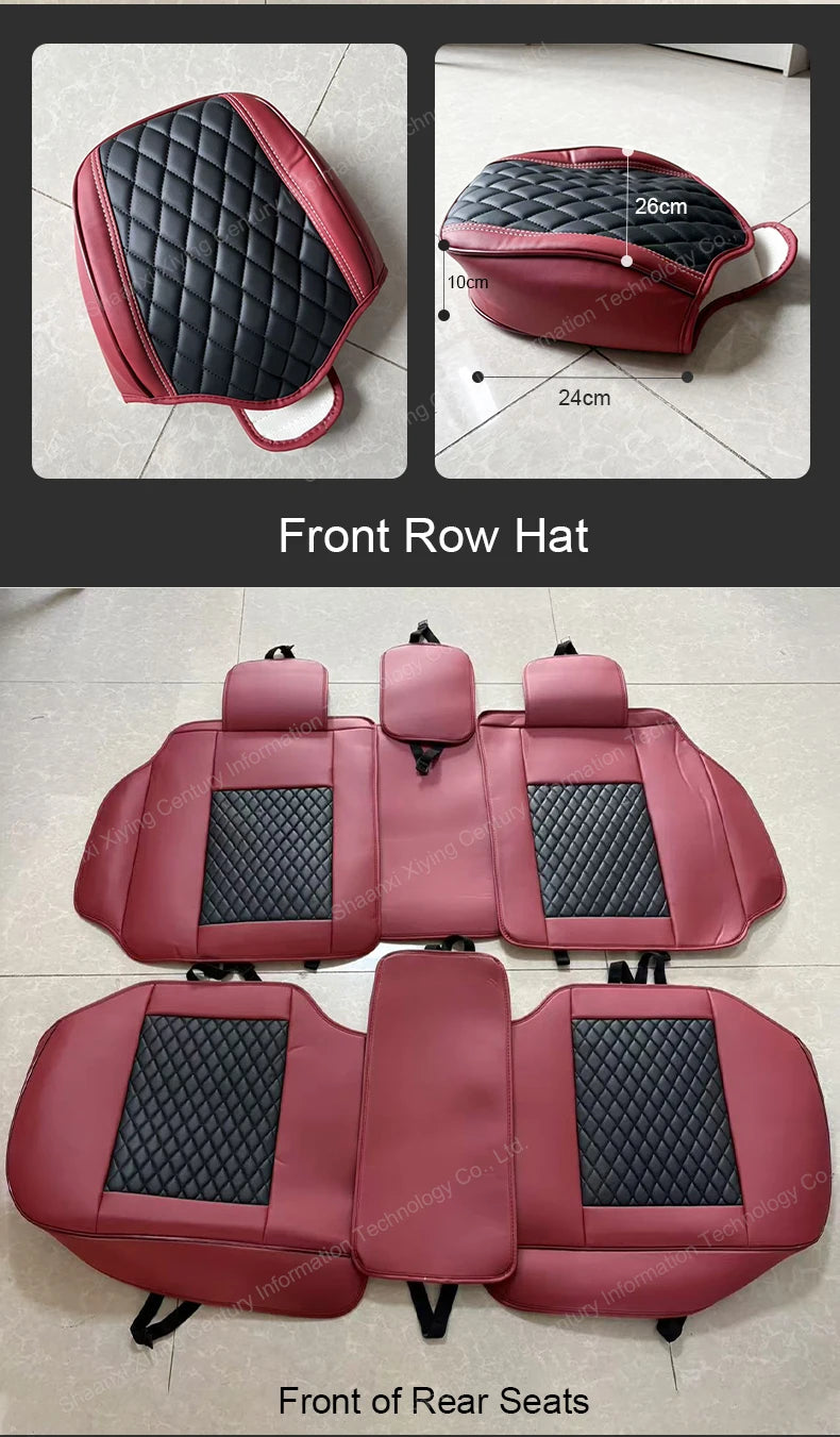 Car Seat Back Organizer Set