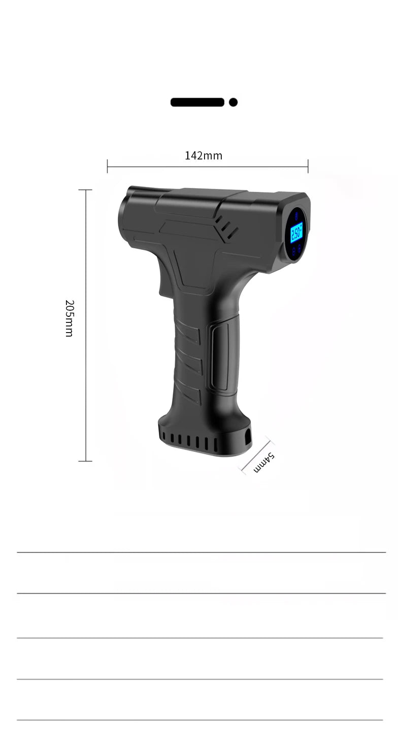 Wireless Electric Car Air Pump