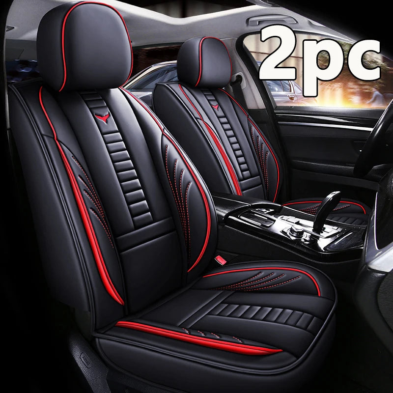 Blue Black Patchwork Seat Cover