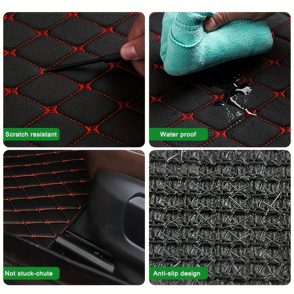 Waterproof Leather Auto Floor Mats