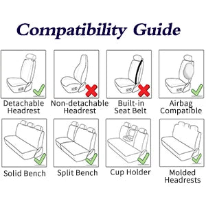 Car Seat Back Organizer Set