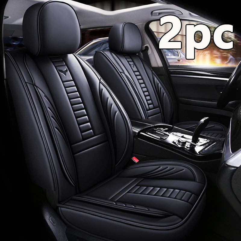 Blue Black Patchwork Seat Cover