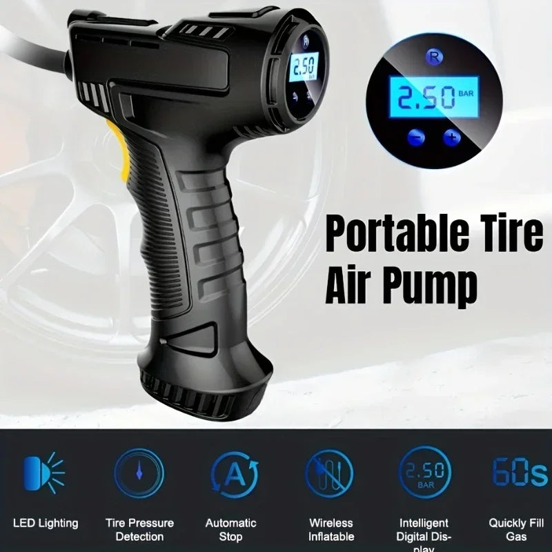 120W Handheld Digital Tire Inflator
